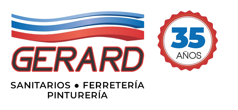 Sanitarios Gerard, venta por mayor y menor de productos de sanitarios, ferretería, pinturas, caños e instalaciones de agua y gas, bulonería. Contamos con dos sucursales en José C. Paz y Derqui, Buenos Aires