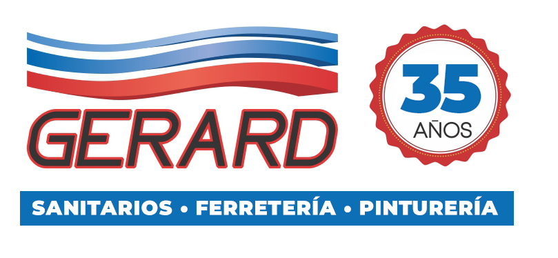 Sanitarios Gerard, venta por mayor y menor de productos de sanitarios, ferretería, pinturas, caños e instalaciones de agua y gas, bulonería. Contamos con dos sucursales en José C. Paz y Derqui, Buenos Aires